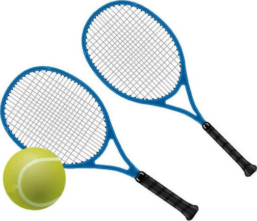 Kit-Confezione-Set-Tennis-2-Racchette-Con-Palla-Con-Custodia-Sport-Accessori