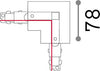 Kit-Connettore-Da-Incasso-Destro-Dali-1-10V-Link-Alluminio-Bianco
