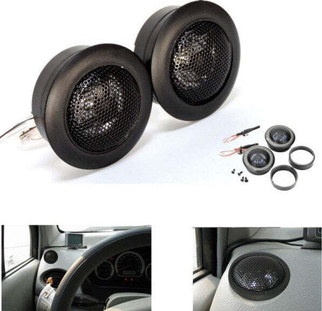 Kit-Coppia-Casse-Auto-25mm-200w-Casse-Tweeter-Altoparlanti-Speaker-T120
