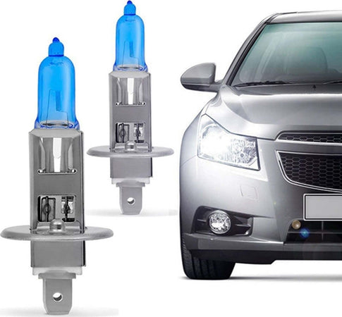 Kit Coppia Luci Fari Per Auto H1 8500k 12v 100w Xenon Halogen Bulb Auto e Moto/Parti per auto/Luci lampadine e indicatori/Lampadine/Lampadine per esterno Trade Shop italia - Napoli, Commerciovirtuoso.it