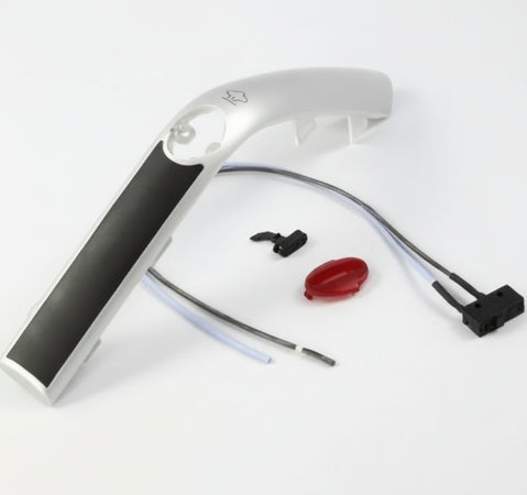 Kit-Cover-Manico-Nero/Argento-+-Microinterruttore---Vaporella