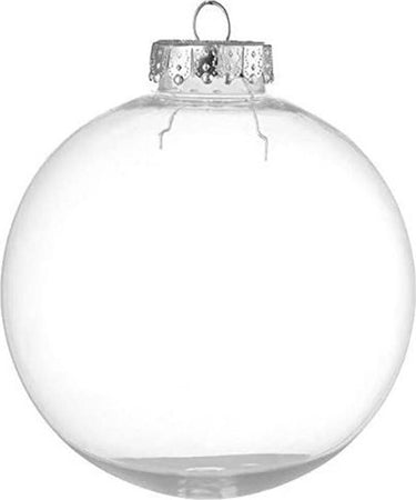 Kit da 12 Palline in vetro trasparente per albero di natale sfera particolare ø 8 cm Casa e cucina/Decorazioni per interni/Addobbi e decorazioni per ricorrenze/Decorazioni natalizie/Addobbi e decorazioni/Palle e palline MagiediNatale.it - Altamura, Commerciovirtuoso.it