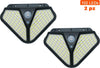 Kit da 2 Luci LED solare Sensore di movimento PIR 3 modalità di illuminazione da parete a due lati 102 LED