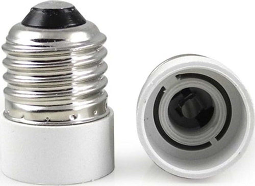 Kit da 4 Adattatore per Lampadina Riduzione da E27 a E14 Portalampada EXTRASTAR