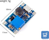 Kit da 5 DC-DC Step Up Boost Converter 2V-24V fino a 5V-26V 2A Micro USB Voltage Regulator Compatibile con Arduino