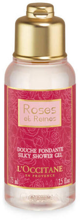 Kit da viaggio rose l'Occitane en Provence - Saponetta Gel doccia Crema mani Profuma biancheria