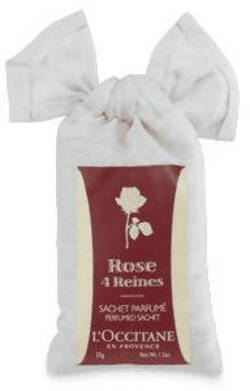 Kit da viaggio rose l'Occitane en Provence - Saponetta Gel doccia Crema mani Profuma biancheria