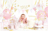 Kit Decorazioni 1° Compleanno PartyDeco - Bambina Oro Casa e cucina/Hobby creativi/Materiali per hobby creativi/Forniture per feste/Articoli per feste e compleanni per bambini/Decorazioni/Palloncini La Casa Del Bebè - Napoli, Commerciovirtuoso.it
