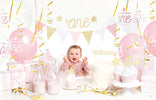 Kit Decorazioni 1° Compleanno PartyDeco - Bambina Oro Casa e cucina/Hobby creativi/Materiali per hobby creativi/Forniture per feste/Articoli per feste e compleanni per bambini/Decorazioni/Palloncini La Casa Del Bebè - Napoli, Commerciovirtuoso.it