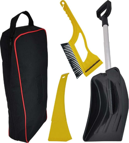 Kit d'emergenza neve per auto in comoda borsa a chiusura lampo Fai da te/Utensili elettrici e a mano/Attrezzi da giardinaggio/Vanghe e pale La Zappa - Altamura, Commerciovirtuoso.it