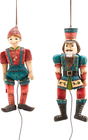 Kit di 2 Pendagli Pinocchio e Soldatino Schiaccianoci h 19 cm Storia EDG 2020 Casa e cucina/Decorazioni per interni/Addobbi e decorazioni per ricorrenze/Decorazioni natalizie/Addobbi e decorazioni/Palle e palline MagiediNatale.it - Altamura, Commerciovirtuoso.it