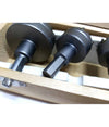 Kit Di 5 Frese A Tazza Hss Denti In Metallo Duro Da 18 30 32 35 55 Mm Per Muro