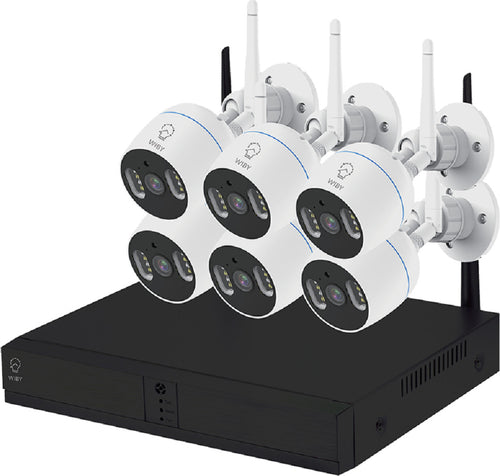 Kit Di 6 Telecamere Di Videosorveglianza Ip Wifi 1080p Ip66 Con Nvr Tv-6125he 8+6 Casa, arredamento e bricolage > Sicurezza e Antifurti > Sistemi di Videosorveglianza Trade Shop italia - Napoli, Commerciovirtuoso.it