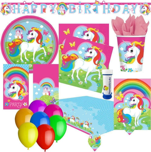 Kit Di Accessori Per Feste Unicorno - Decorazione A Tema Unicorno Prodotti per Feste > Festoni e Palloncini Trade Shop italia - Napoli, Commerciovirtuoso.it
