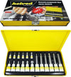 Kit-Di-Bussole-Esagonali-18-Pezzi-Cromo-Vanadio-Helved-Hld10120-In-Acciaio-Cromo