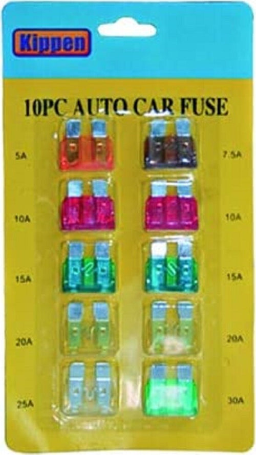 Kit Di Mini Fusibili Lamellari Assortiti Per Auto Da 10 Pezzi Da 5 A 30 Ampere Auto e Moto/Parti per auto/Fusibili/Fusibili piatti Trade Shop italia - Napoli, Commerciovirtuoso.it