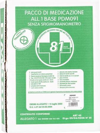 Kit di reintegro per cassetta medica primo soccorso Allegato 1 aziende con almeno 3 dipendenti Salute e cura della persona/Prodotti per la medicazione/Pronto soccorso/Kit di pronto soccorso/Casa e lavoro La Zappa - Altamura, Commerciovirtuoso.it