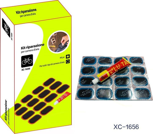 Kit Di Riparazione Universale Per Camera D'aria Ruote Bici Biciclette Xc-1656 Sport e Tempo Libero > Ciclismo > Ricambi per Bici > Sport Trade Shop italia - Napoli, Commerciovirtuoso.it