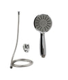 Kit Doccetta Doccino Bagno Tondo Soffione Doccia Con Laccio 1,8mt Staffa 69049