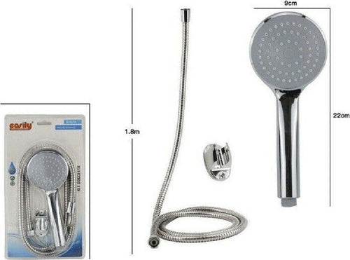 Kit Doccetta Doccino Soffione Doccia Bagno Con Laccio 1,8mt Staffa 69078 Rotonda Casa, arredamento e bricolage > Accessori Bagno > Soffioni Doccia Trade Shop italia - Napoli, Commerciovirtuoso.it