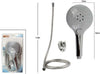 Kit Doccetta Doccino Soffione Tondo Doccia Con Laccio 1,8mt Staffa 69110 Bagno Casa, arredamento e bricolage > Accessori Bagno > Soffioni Doccia Trade Shop italia - Napoli, Commerciovirtuoso.it