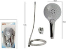 Kit Doccetta Doccino Soffione Tondo Doccia Con Laccio 1,8mt Staffa 69110 Bagno Casa, arredamento e bricolage > Accessori Bagno > Soffioni Doccia Trade Shop italia - Napoli, Commerciovirtuoso.it