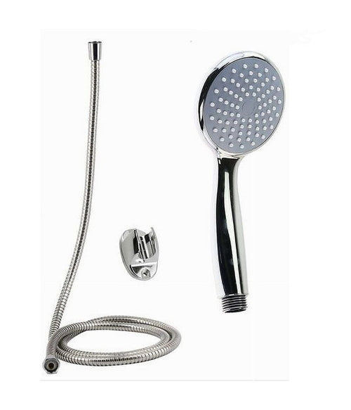 Kit Doccetta Doccino Tondo Soffione Doccia Bagno Con Laccio 1,5 Mt Staffa 79976