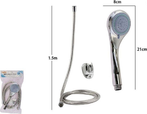 Kit Doccetta Multigetto Doccino Soffione Doccia Bagno Laccio 1,5mt Staffa 79978 Casa, arredamento e bricolage > Accessori Bagno > Soffioni Doccia Trade Shop italia - Napoli, Commerciovirtuoso.it