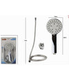 Kit Doccetta Multigetto Doccino Soffione Doccia Laccio 1,8 Mt Staffa Bagno 69047