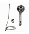 Kit Doccetta Rotonda Doccino Soffione Doccia Con Laccio 1,8mt Staffa Bagno 69300