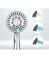 Kit Doccetta Soffione Con Tubo 1.8mt Staffa Doccia Bagno Universale Cromato 59261