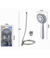 Kit Doccetta Soffione Con Tubo 1.8mt Staffa Doccia Bagno Universale Cromato 59261