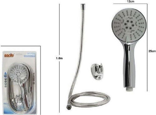 Kit Doccetta Tonda Bagno Doccino Soffione Doccia Con Laccio 1,8mt Staffa 69106 Casa, arredamento e bricolage > Accessori Bagno > Soffioni Doccia Trade Shop italia - Napoli, Commerciovirtuoso.it