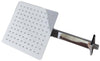 Kit Doccia Braccio Doccia Quadrato Cm 30 Con Soffione Doccia Quadrato 20 X 20