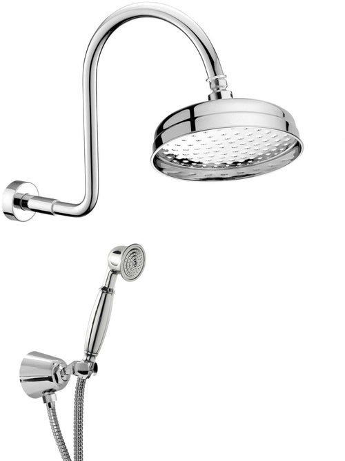 Kit doccia epoca vintage,set completo