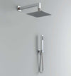 Kit Doccia Quadro 1 Completo Soffione Braccio Presa Acqua Doccetta Laccio Pvc Bagno Fai da te/Attrezzature per cucine e bagni/Attrezzature per bagni/Docce e componenti doccia/Filtri supporti e soffioni doccia/Docce fisse Ogomondo - Martina Franca, Commerciovirtuoso.it