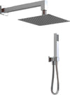 Kit Doccia Quadro 1 Completo Soffione Braccio Presa Acqua Doccetta Laccio Pvc Bagno Fai da te/Attrezzature per cucine e bagni/Attrezzature per bagni/Docce e componenti doccia/Filtri supporti e soffioni doccia/Docce fisse Ogomondo - Martina Franca, Commerciovirtuoso.it