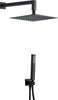 Kit Doccia Quadro NERO Soffione Braccio Presa Acqua Doccetta Laccio Pvc Bagno Casa e cucina/Bagno/Accessori per il bagno/Accessori per il WC/Sedili WC Ogomondo - Martina Franca, Commerciovirtuoso.it