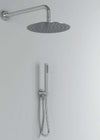 Kit Doccia Tondo 2 Completo Soffione Braccio Presa Acqua Doccetta Laccio Pvc Bagno Fai da te/Attrezzature per cucine e bagni/Attrezzature per bagni/Docce e componenti doccia/Filtri supporti e soffioni doccia/Docce fisse Ogomondo - Martina Franca, Commerciovirtuoso.it