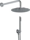 Kit Doccia Tondo 2 Completo Soffione Braccio Presa Acqua Doccetta Laccio Pvc Bagno Fai da te/Attrezzature per cucine e bagni/Attrezzature per bagni/Docce e componenti doccia/Filtri supporti e soffioni doccia/Docce fisse Ogomondo - Martina Franca, Commerciovirtuoso.it