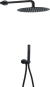 Kit Doccia Tondo NERO Soffione Braccio Presa Acqua Doccetta Laccio Pvc Bagno Fai da te/Attrezzature per cucine e bagni/Attrezzature per bagni/Docce e componenti doccia/Filtri supporti e soffioni doccia/Docce fisse Ogomondo - Martina Franca, Commerciovirtuoso.it