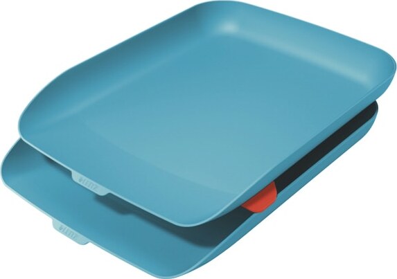 Kit doppia vaschetta portacorrispondenza Cosy - blu - Leitz Casa e cucina/Arredamento/Studio/Mobiletti e credenze/Cassetti Eurocartuccia - Pavullo, Commerciovirtuoso.it