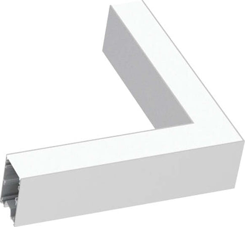 Kit-Driver-Angolare-Fluo-Alluminio-Bianco-Led-8W-3000K-Luce-Calda