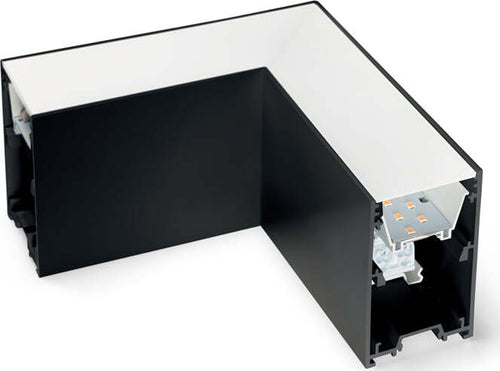 Kit-Driver-Angolare-Fluo-Alluminio-Nero-Led-8W-4000K-Luce-Naturale
