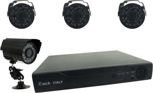 Kit Dvr Videosorveglianza Hdmi 4 Telecamere Ir 4 Canali Bnc Completo 5504h-4-b Casa, arredamento e bricolage > Sicurezza e Antifurti > Sistemi di Videosorveglianza Trade Shop italia - Napoli, Commerciovirtuoso.it