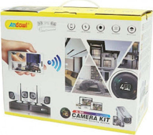 Kit Dvr Wireless Wifi 4 Canali Sistema Registrazione Cctv Hd 4 Telecamera Q-s4i Fai da te/Sicurezza e protezione/Sistemi di sicurezza domestica/Kit video per la sicurezza domestica/Sistemi di trasmissione per videosorveglianza Trade Shop italia - Napoli, Commerciovirtuoso.it