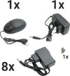 Kit Dvr Wireless Wifi 8 Canali Sistema Registrazione Cctv Hd 8 Telecamere Q-s8i Fai da te/Sicurezza e protezione/Sistemi di sicurezza domestica/Kit video per la sicurezza domestica/Kit di sorveglianza DVR Trade Shop italia - Napoli, Commerciovirtuoso.it