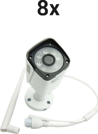 Kit Dvr Wireless Wifi 8 Canali Sistema Registrazione Cctv Hd 8 Telecamere Q-s8i Fai da te/Sicurezza e protezione/Sistemi di sicurezza domestica/Kit video per la sicurezza domestica/Kit di sorveglianza DVR Trade Shop italia - Napoli, Commerciovirtuoso.it