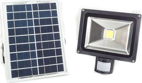 KIT FARETTO PANNELLO CON SENSORE A ENERGIA SOLARE E CREPUSCOLARE A LED COB Illuminazione/Illuminazione per esterni/Proiettori Trade Shop italia - Napoli, Commerciovirtuoso.it