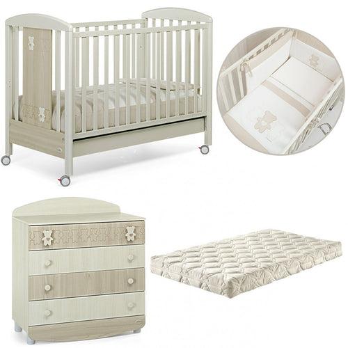 Kit Offerta Teddy Love 500 Foppapedretti Beige con Comò